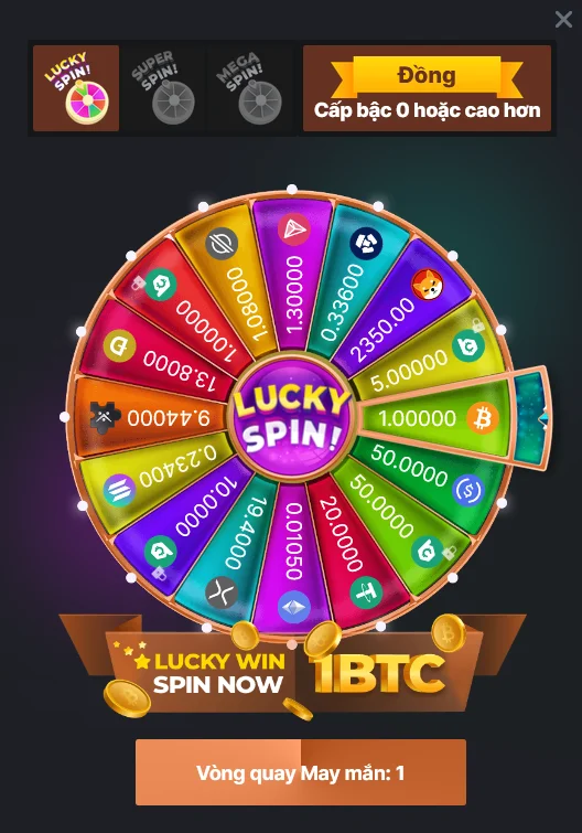 BC.Game Lucky spin là gì?