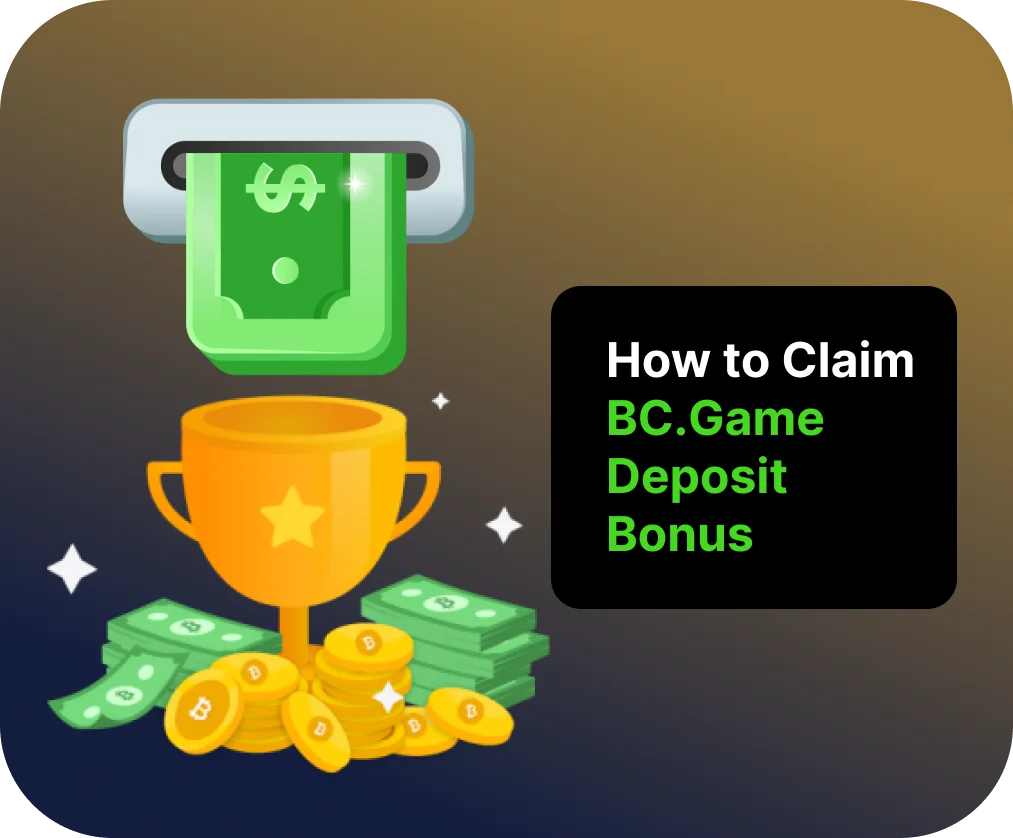 Claim deposit bonuses following these steps